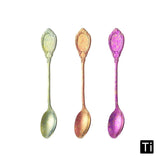 Titanium Vintage Coffee Spoon