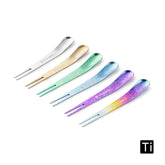 (Spork) Titanium Multi-function Fruit Fork