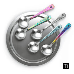 Titanium Round Head Spoon