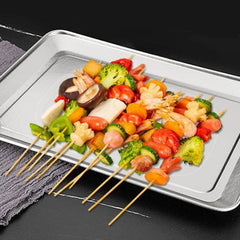 Pure Titanium Thickened Rectangular Serving Platter
