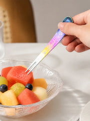 (Spork) Titanium Multi-function Fruit Fork