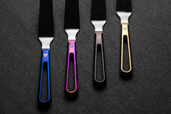 (VADER) Titanium Offset Spatula-Wide