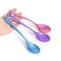 Titanium Crystal Spoons