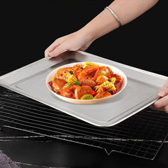 Pure Titanium Thickened Rectangular Serving Platter