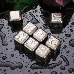 Titanium Ice Cubes (4pcs Set)