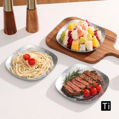 Titanium Square Tray Anti-Scald