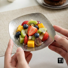 Titanium Square Tray Anti-Scald