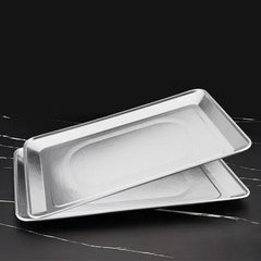 Pure Titanium Thickened Rectangular Serving Platter