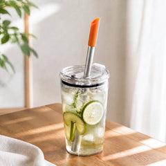 Titanium Boba Straw