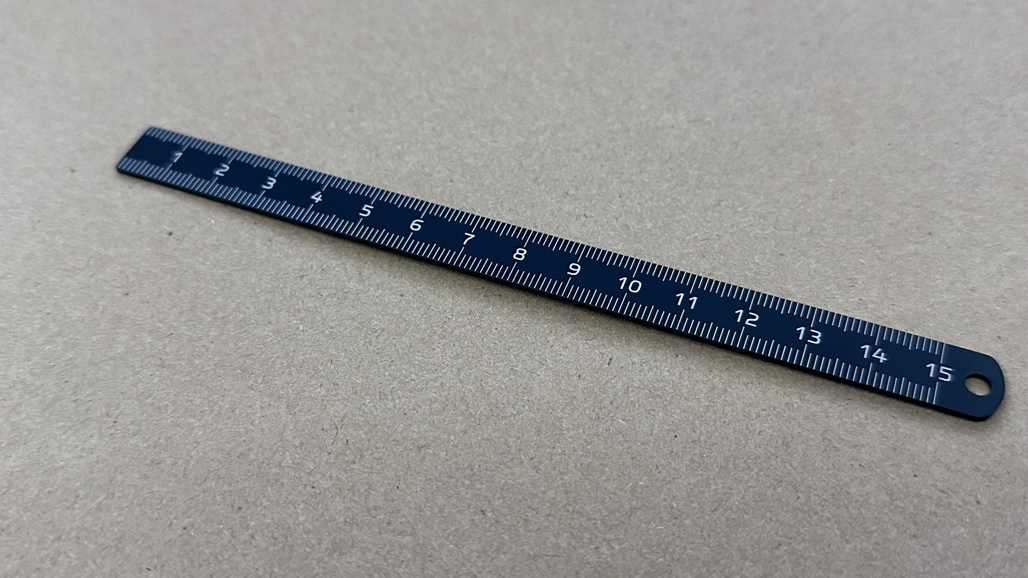 Titanium Ruler - 15cm / 6