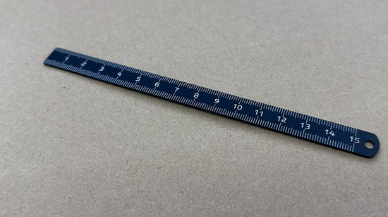 Titanium Ruler - 15cm / 6