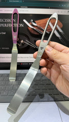 (HANE) Titanium Offset Spatula