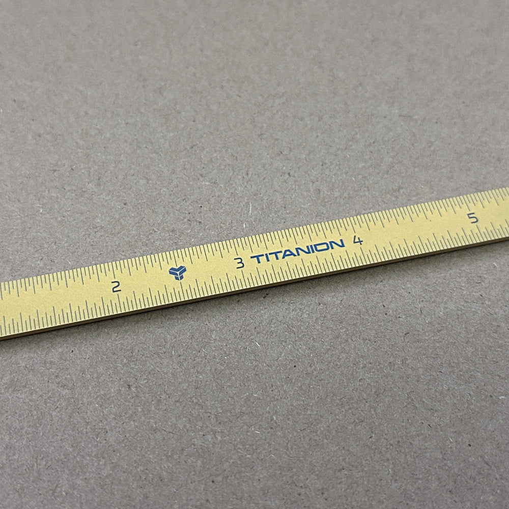 
                      
                        Titanium Ruler - 15cm / 6"
                      
                    