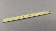 Titanium Ruler - 15cm / 6"