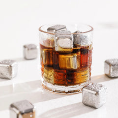 Titanium Ice Cubes (4pcs Set)