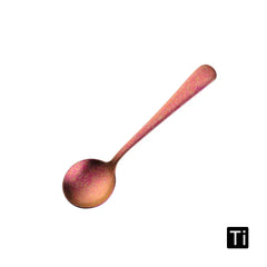 Pure Titanium Large Round Head Spoon Long Handle Soup Spoon