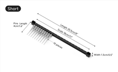 (FANG) Titanium Glaze Comb - Adjustable