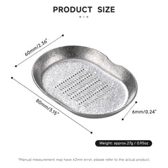 Titanium Grinding Dipping Dish