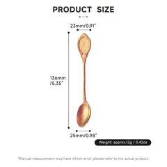 Titanium Vintage Coffee Spoon