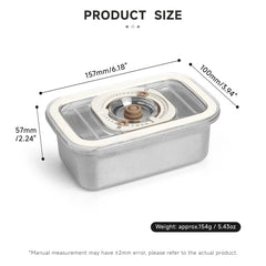 Titanium Food Storage Container