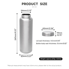 Titanium Double Layer Bottle (1.2L)