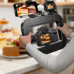 20W Portable Ring Light with bracket-8000mAh 3 color temperatures