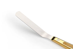 (Mirror Gold) Titanium Offset Spatula
