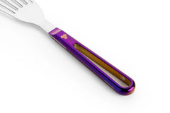(Mirror Purple) Titanium Fish Turner