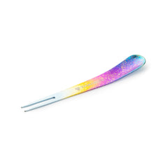 (Spork) Titanium Multi-function Fruit Fork