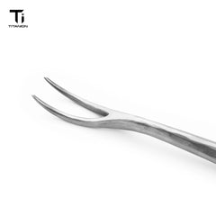 Pure Titanium Chocolate / Teapot Fork