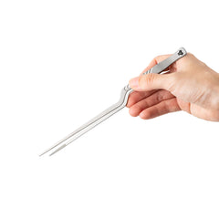 (BOLT) Titanium Offset Tweezers 20cm