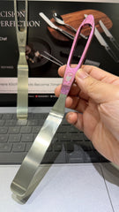 (HANE) Titanium Offset Spatula