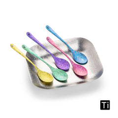 Titanium Crystal Spoons