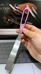 (HANE) Titanium Offset Spatula