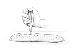 Extracteur d'os en titane