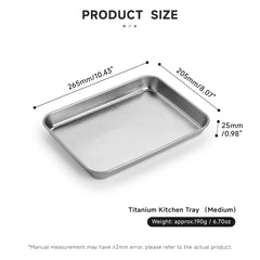 Titanium Kitchen Tray