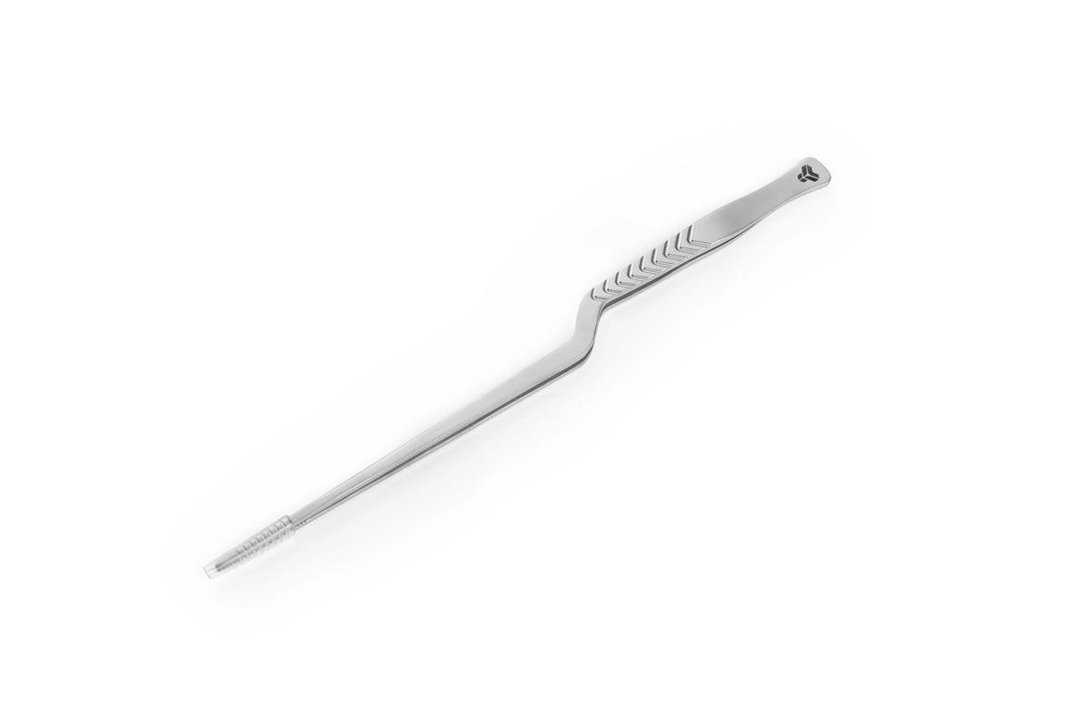 (BOLT) Titanium Offset Tweezers 20cm