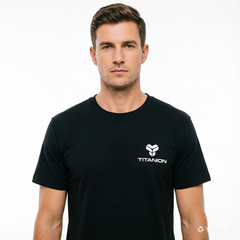 TITANION Signature Logo T-Shirt (Unisex) - Black